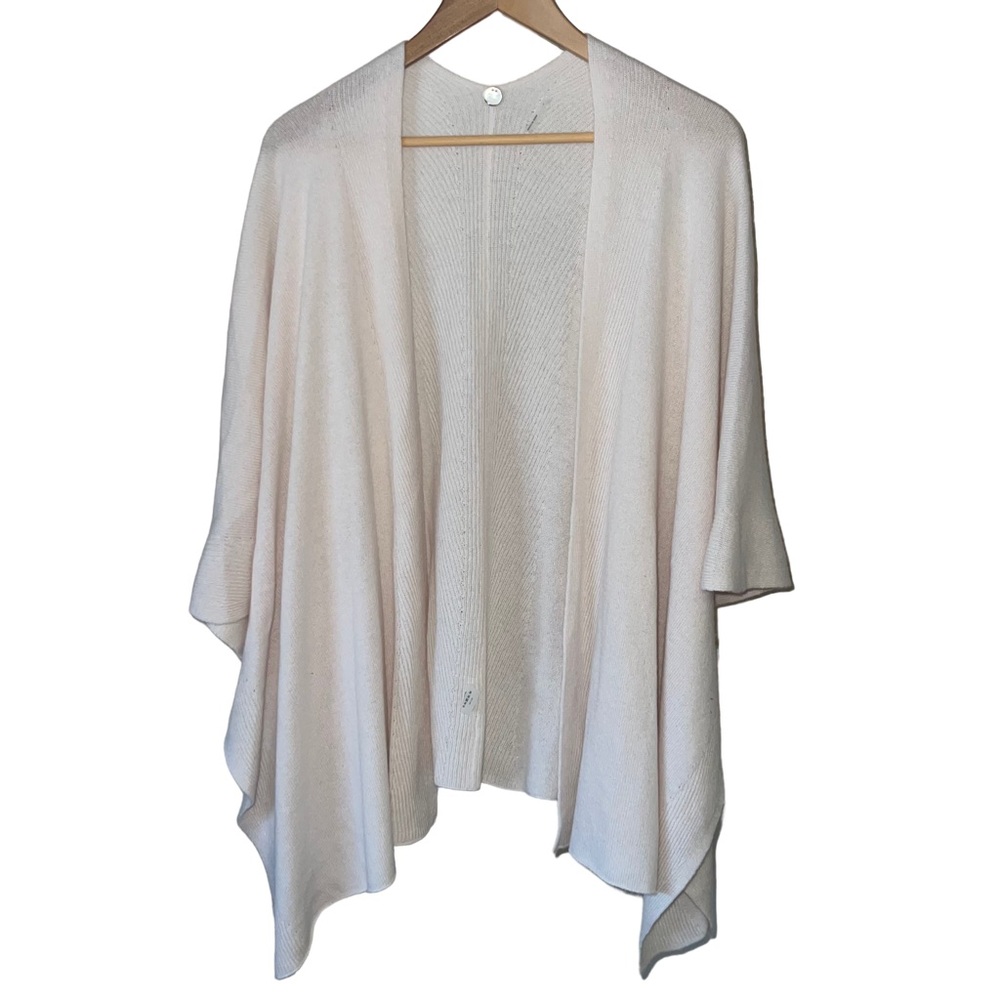 MARGARET O’LEARY Cashmere Poncho Style Sweater